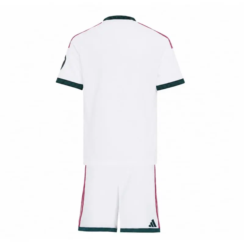 Camiseta Real Madrid Home Equipación 2026/2027 Blanco Niño Kit con Parche HP