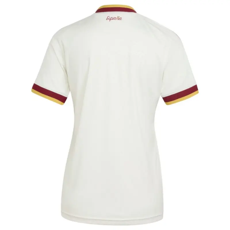 Camiseta España Away Equipación Mundial 2026 Blanco Mujer 2 Estrellas