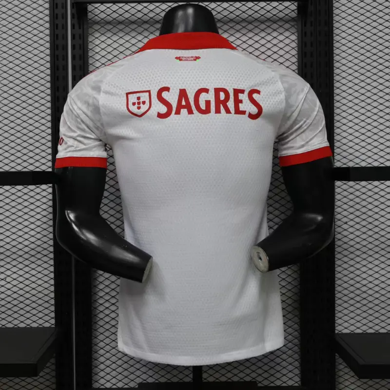 Camiseta Benfica Away Equipación 2026/2027 Blanco (EDICIÓN JUGADOR)