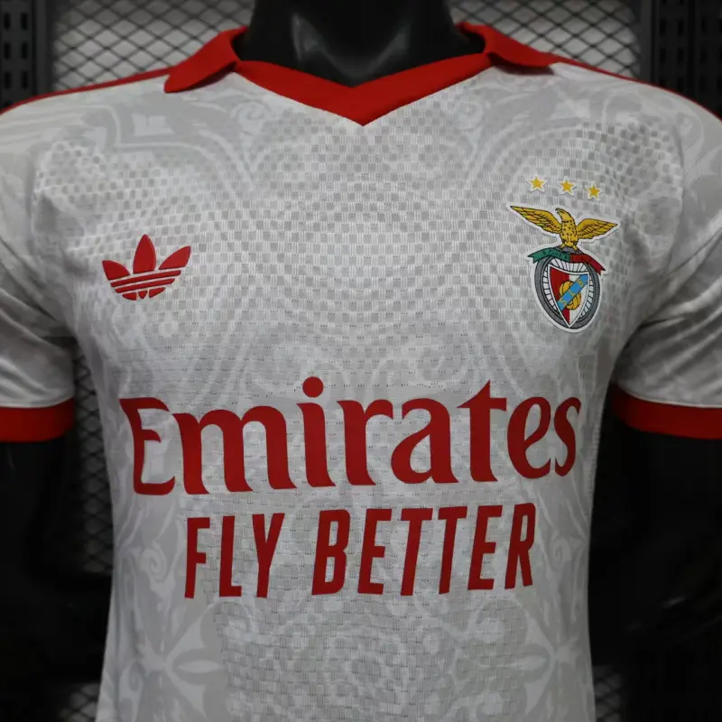 Camiseta Benfica Away Equipación 2026/2027 Blanco (EDICIÓN JUGADOR)