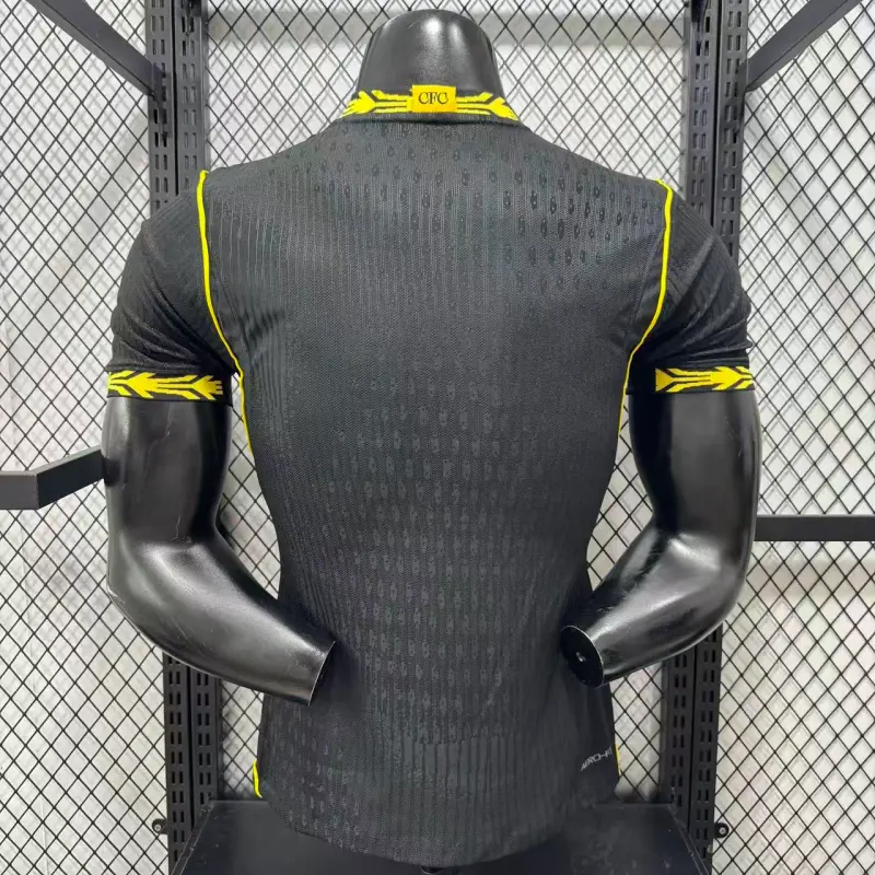 Camiseta Chelsea Away Equipación 2026/2027 Negro (EDICIÓN JUGADOR)