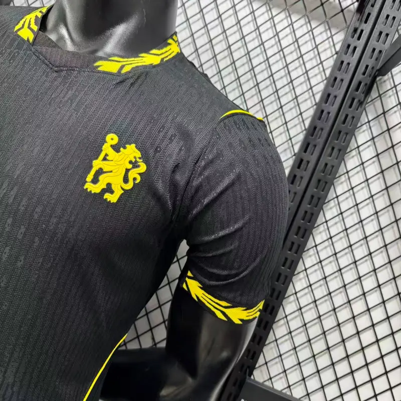 Camiseta Chelsea Away Equipación 2026/2027 Negro (EDICIÓN JUGADOR)