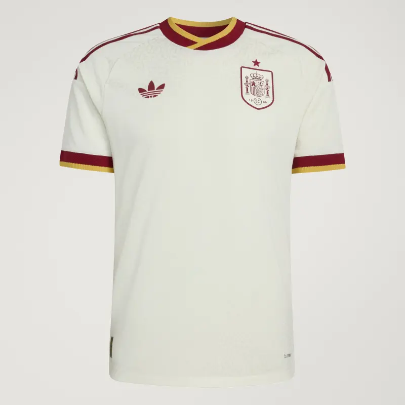 Camiseta España Away Equipación Mundial 2026 Blanco Edición Campeones