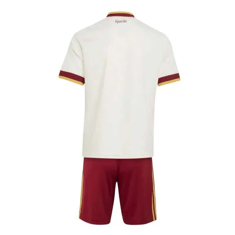 Camiseta España Away Equipación Mundial 2026 Blanco Niño Kit Edición Final