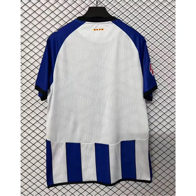 Camiseta Espanyol Home Equipación 2026/2027 Azul/Blanco con Parche La Liga