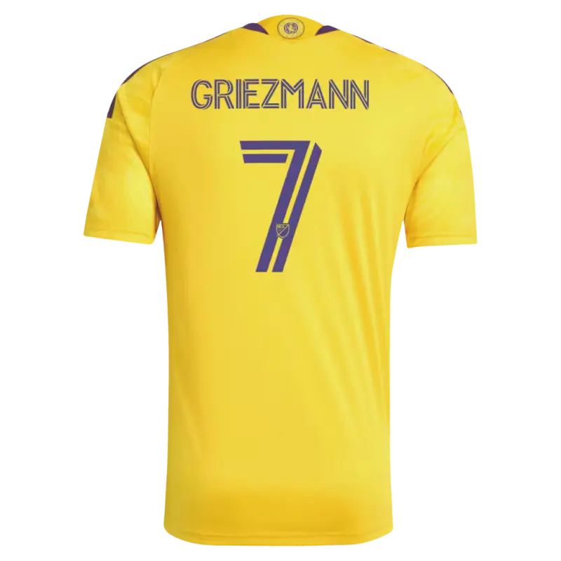 Camiseta GRIEZMANN 7 Orlando City Away Equipación 2026/2027 Amarillo