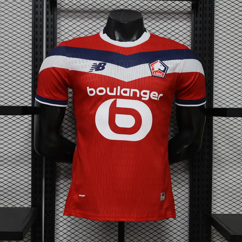 Camiseta Lille OSC Home Equipación 2026/2027 Rojo (EDICIÓN JUGADOR)