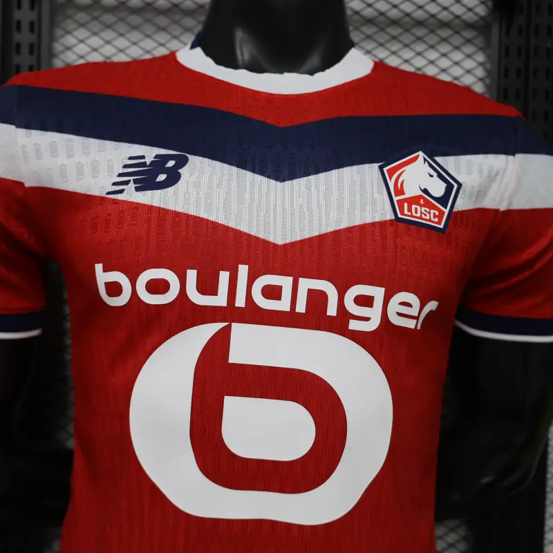 Camiseta Lille OSC Home Equipación 2026/2027 Rojo (EDICIÓN JUGADOR)