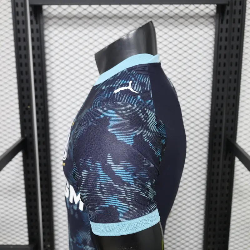 Camiseta Olympique Marsella Away Equipación 2026/2027 Azul Marino (EDICIÓN JUGADOR)