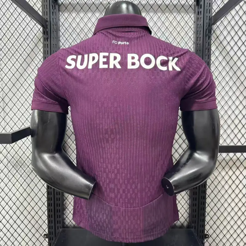 Camiseta Porto Away Equipación 2026/2027 Morado Oscuro (EDICIÓN JUGADOR)