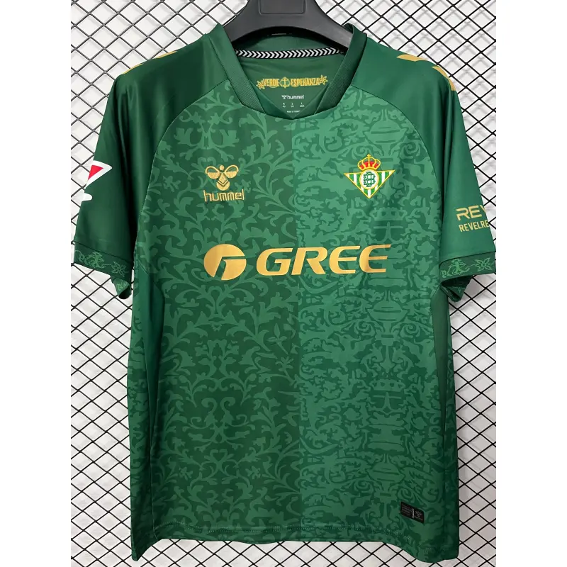 Camiseta Real Betis Away Equipación 2026/2027 Verde con Parche La Liga