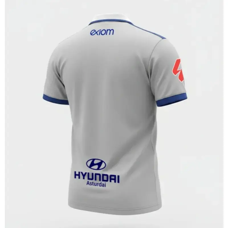 Camiseta Real Oviedo Third Equipación 2026/2027 Blanco con Parche La Liga