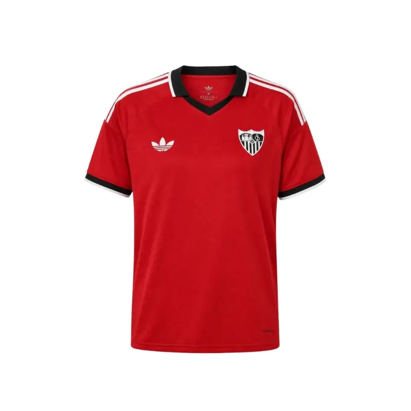 Camiseta Sevilla FC Away Equipación 2026/2027 Rojo con Parche La Liga