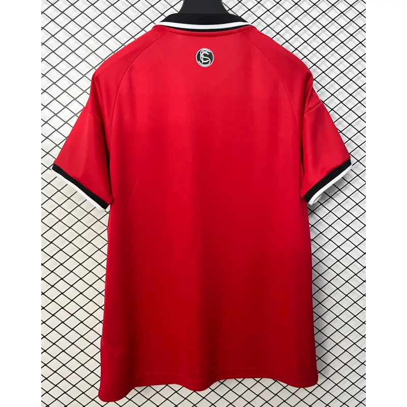 Camiseta Sevilla FC Away Equipación 2026/2027 Rojo con Parche La Liga