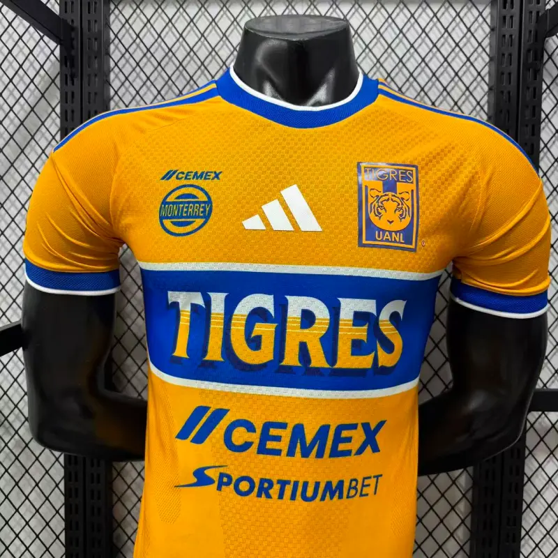 Camiseta Tigres UANL Home Equipación 2026/2027 Amarillo (EDICIÓN JUGADOR)