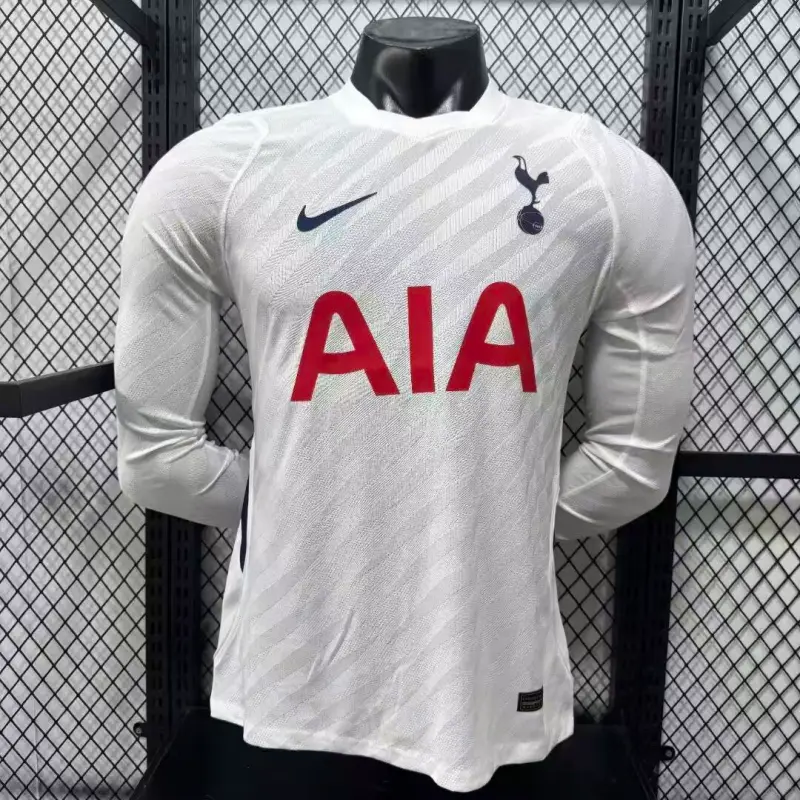 Camiseta Tottenham Hotspur Home Equipación 2026/2027 ML Blanco (EDICIÓN JUGADOR)