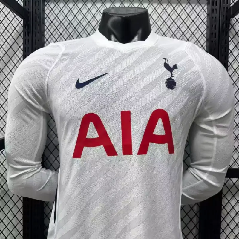 Camiseta Tottenham Hotspur Home Equipación 2026/2027 ML Blanco (EDICIÓN JUGADOR)