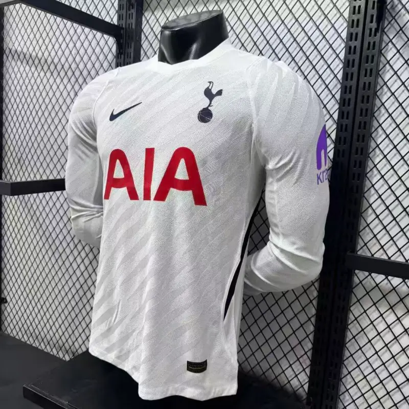 Camiseta Tottenham Hotspur Home Equipación 2026/2027 ML Blanco (EDICIÓN JUGADOR)