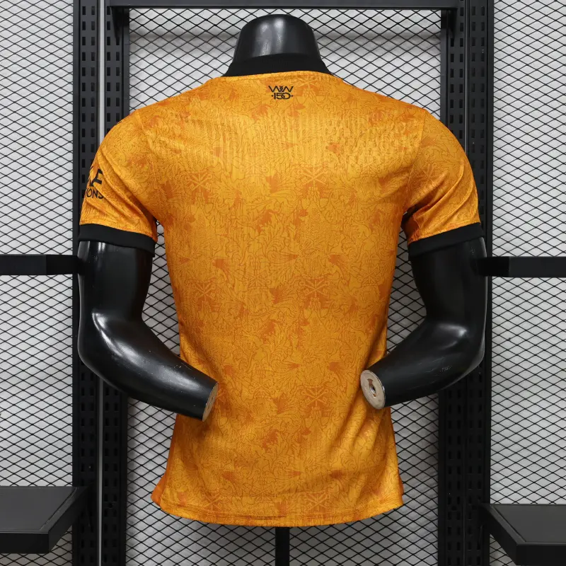 Camiseta Wolverhampton Wanderers Home Equipación 2026/2027 Amarillo (EDICIÓN JUGADOR)