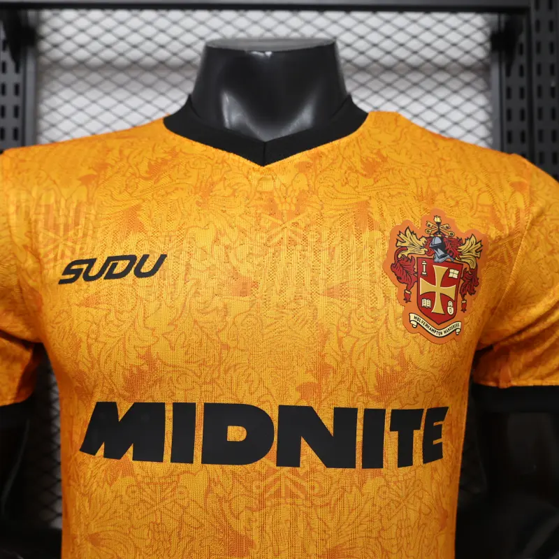 Camiseta Wolverhampton Wanderers Home Equipación 2026/2027 Amarillo (EDICIÓN JUGADOR)