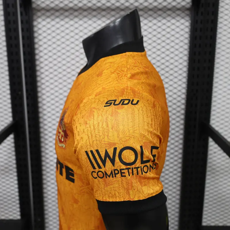 Camiseta Wolverhampton Wanderers Home Equipación 2026/2027 Amarillo (EDICIÓN JUGADOR)