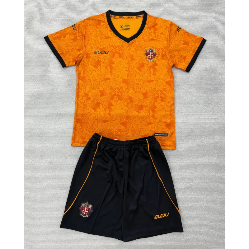 Camiseta Wolverhampton Wanderers Home Equipación 2026/2027 Amarillo Niño Kit