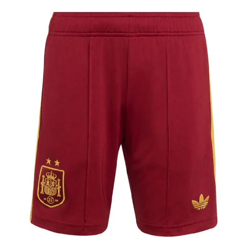 Pantalón Corto España Away Equipación Mundial 2026 Rojo 2 Estrellas