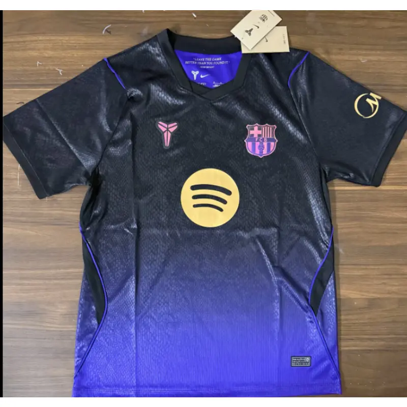 Camiseta Barcelona Away Equipación 2026/2027 Negro/Morado