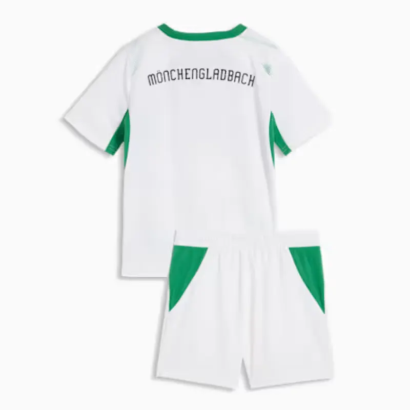 Camiseta Borussia Mönchengladbach Home Equipación 2026/2027 Blanco Niño Kit