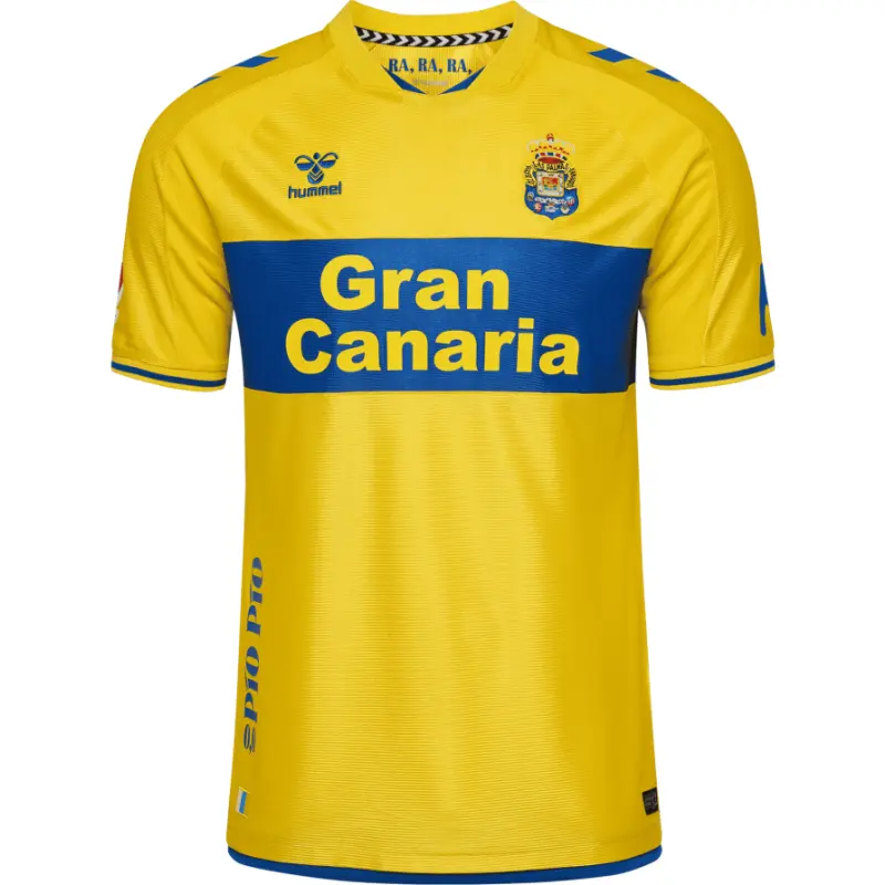 Camiseta Las Palmas Home Equipación 2026/2027 Amarillo con Parche La Liga