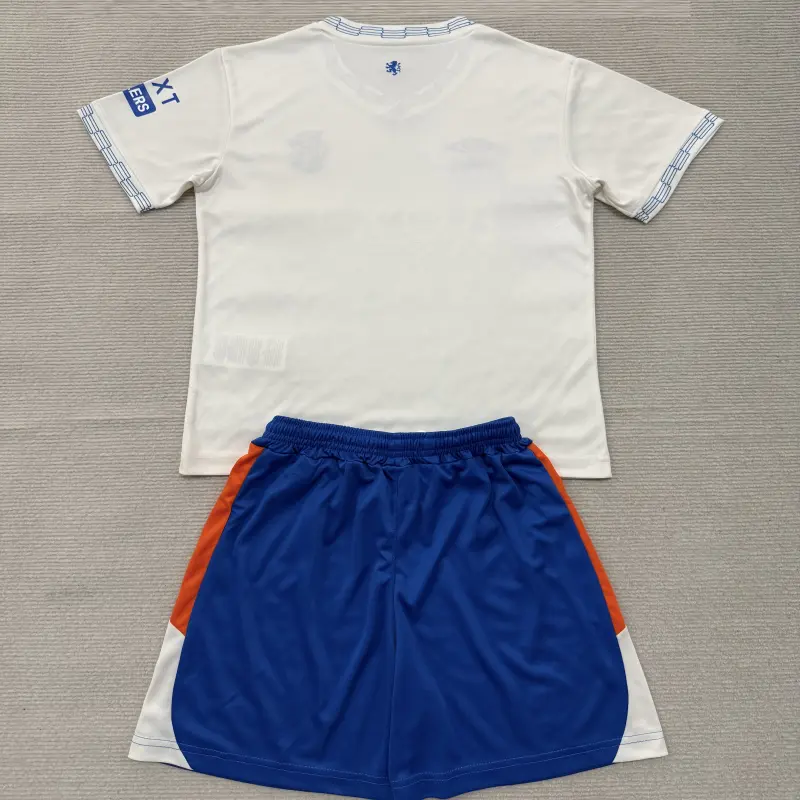 Camiseta Rangers FC Away Equipación 2026/2027 Beige Niño Kit