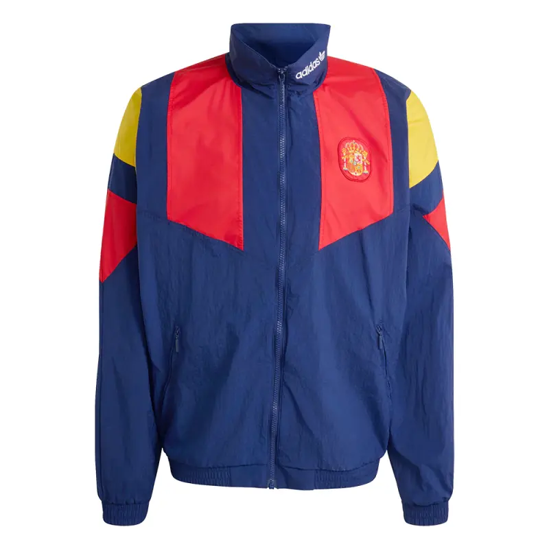 Cortavientos España 2026 Edición Rtero Rojo/Azul