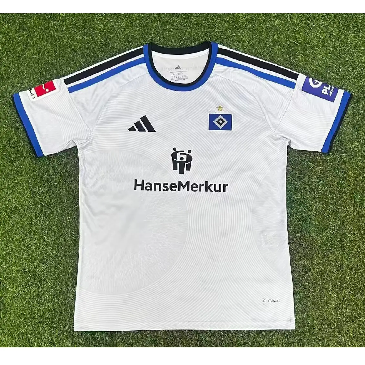 Camiseta Hamburger SV Home Equipación 2026/2027 Blanco con Parche Bundesliga
