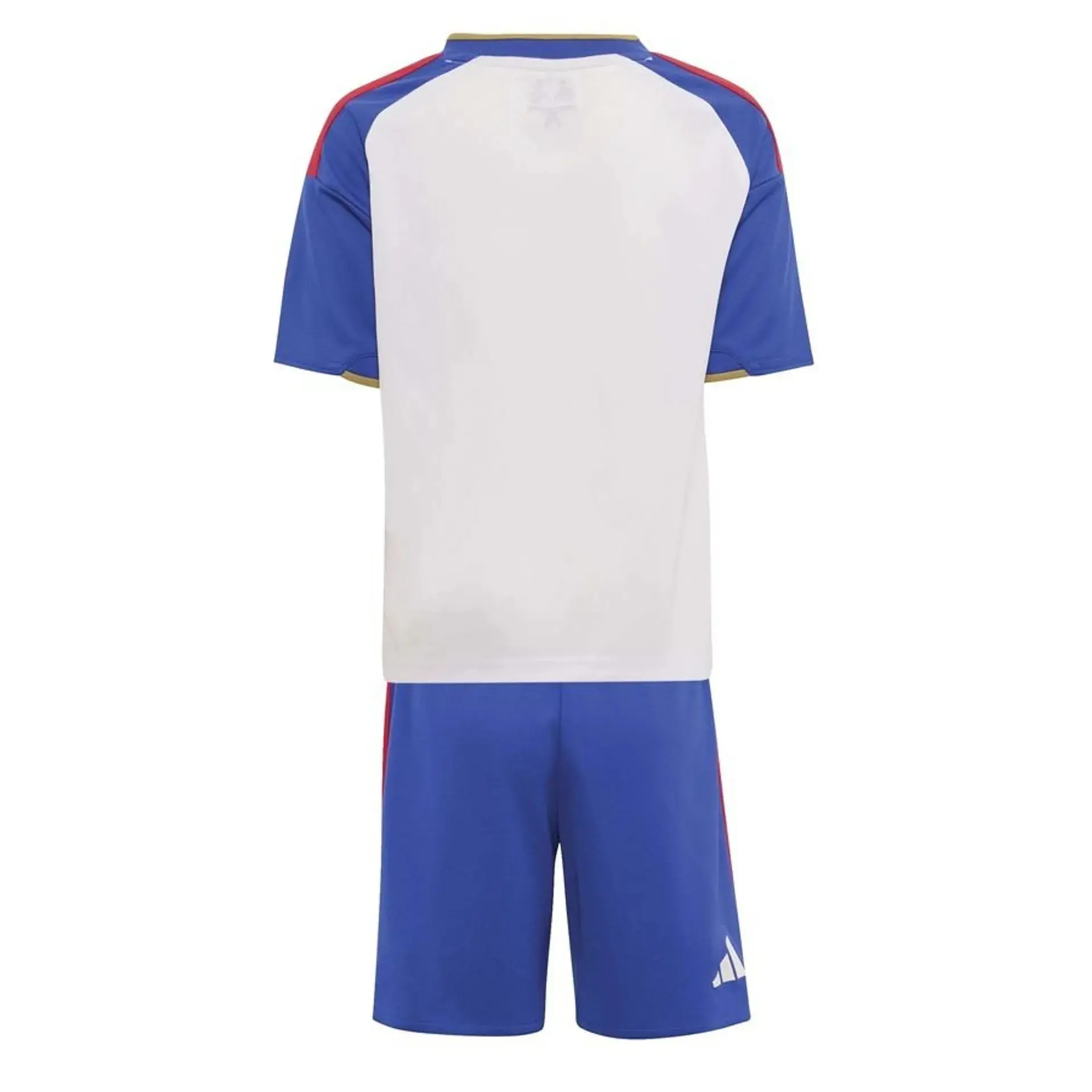 Camiseta Olympique De Lyon Home Equipación 2026/2027 Blanco/Azul Niño Kit