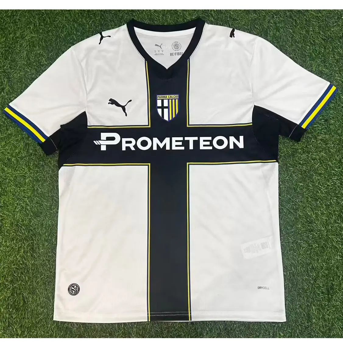 Camiseta Parma Calcio Home Equipación 2026/2027 Blanco/Negro