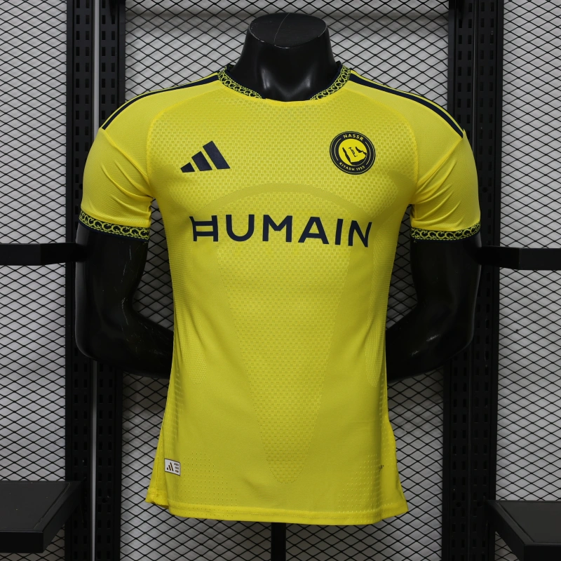 Camiseta Al Nassr Home Equipación 2026/2027 Amarillo (EDICIÓN JUGADOR)
