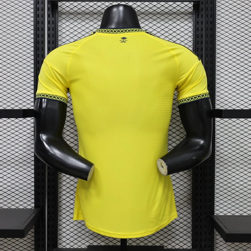 Camiseta Al Nassr Home Equipación 2026/2027 Amarillo (EDICIÓN JUGADOR)