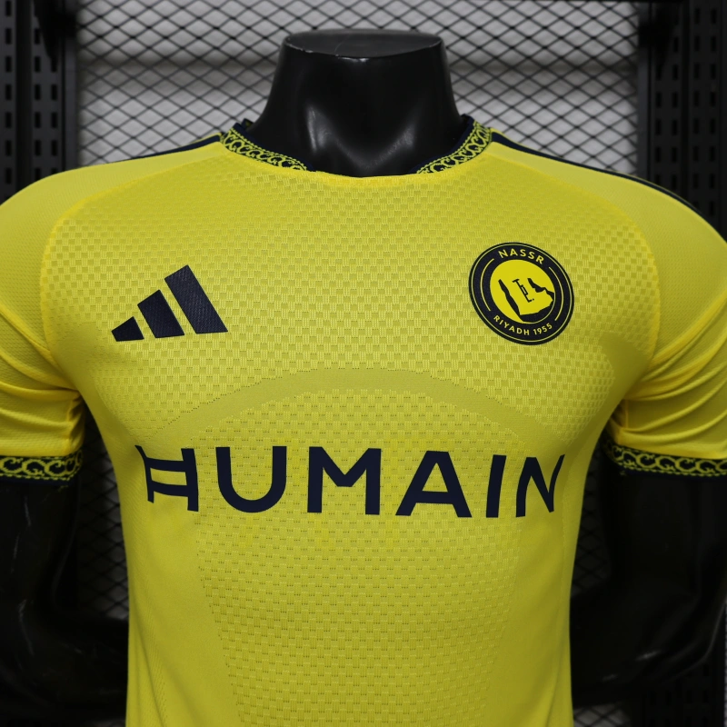 Camiseta Al Nassr Home Equipación 2026/2027 Amarillo (EDICIÓN JUGADOR)
