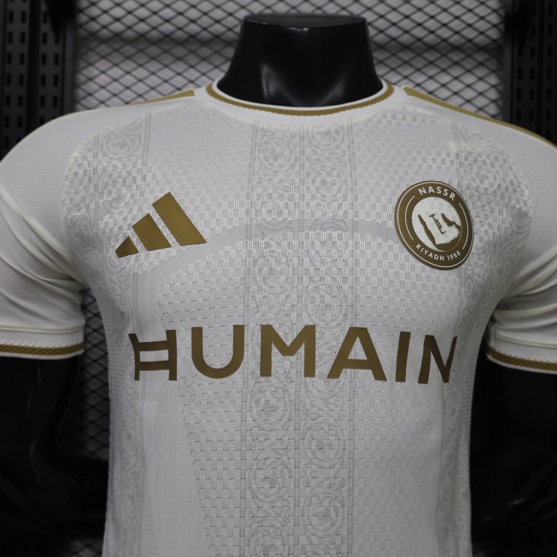 Camiseta Al Nassr Third Equipación 2026/2027 Blanco (EDICIÓN JUGADOR)