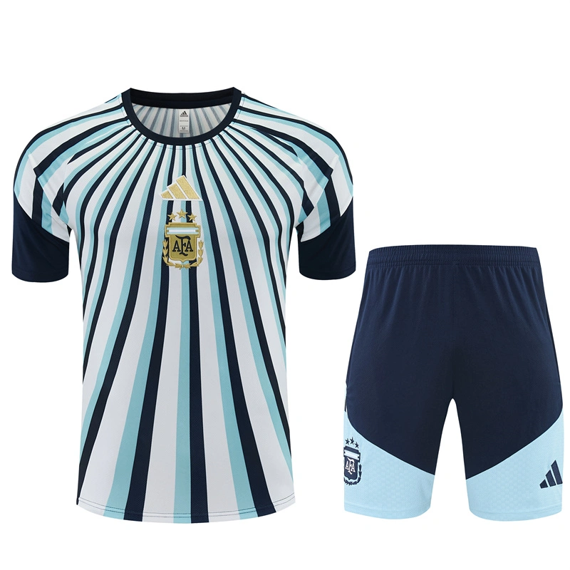 Camiseta Argentina 2026 Pre-Match Azul/Blanco