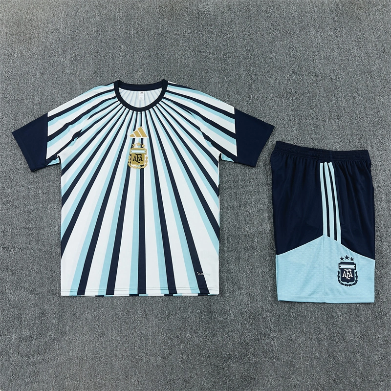 Camiseta Argentina 2026 Pre-Match Azul/Blanco