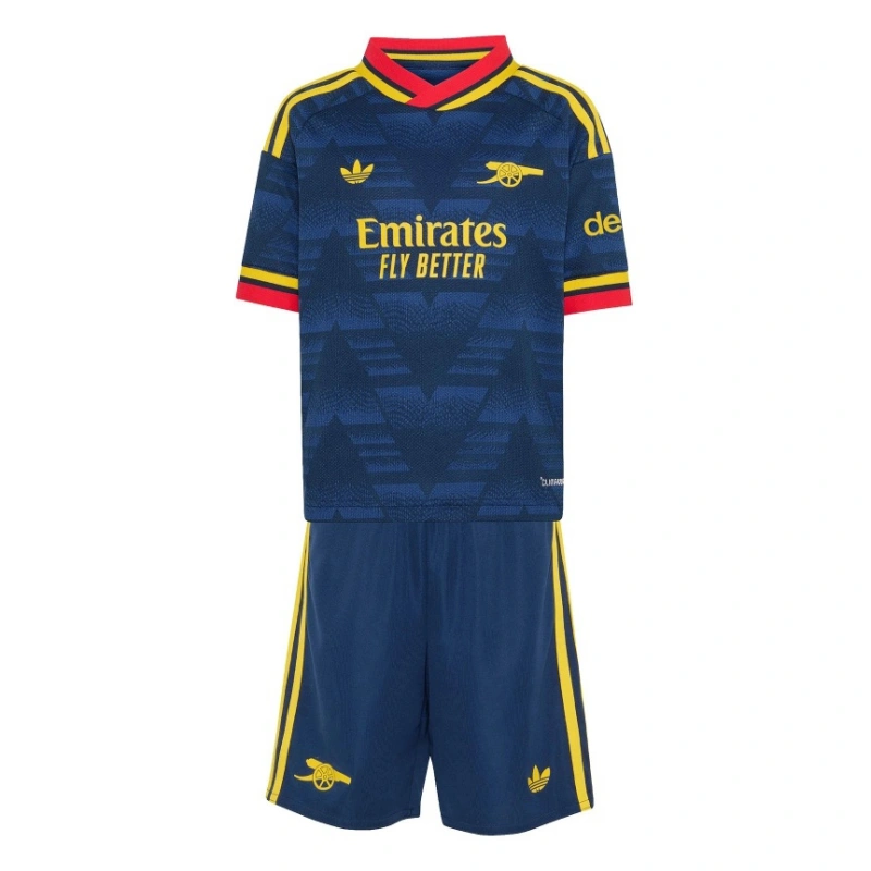 Camiseta Arsenal Away Equipación 2026/2027 Azul Marino Niño Kit