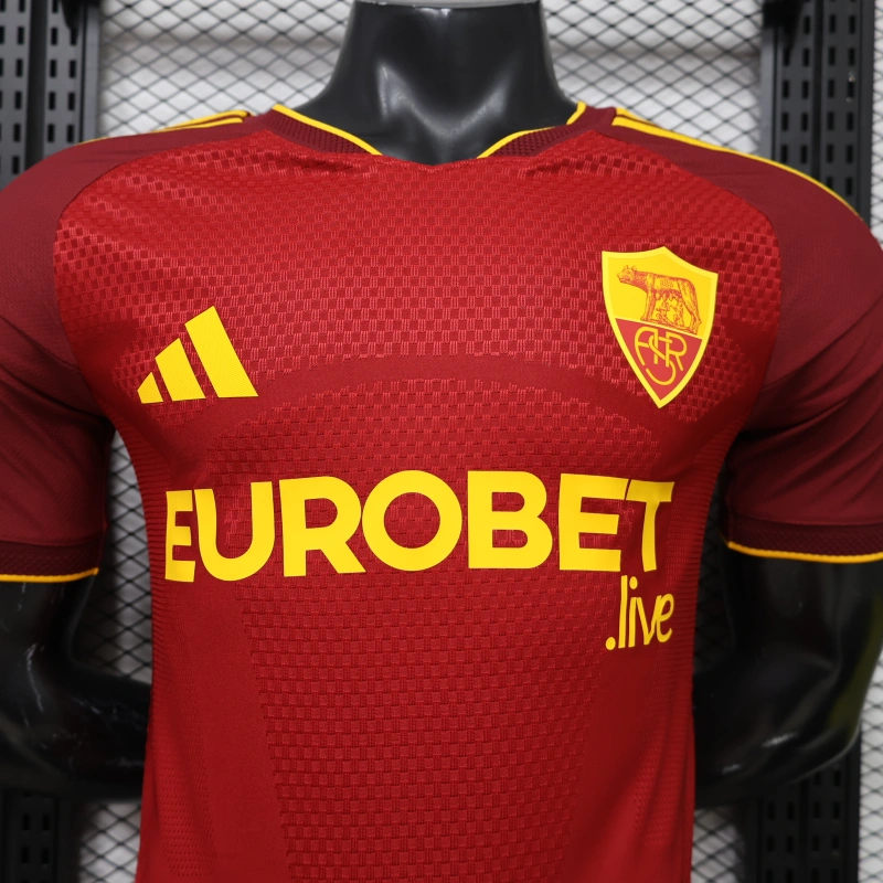 Camiseta AS Roma Home Equipación 2026/2027 Rojo (EDICIÓN JUGADOR)