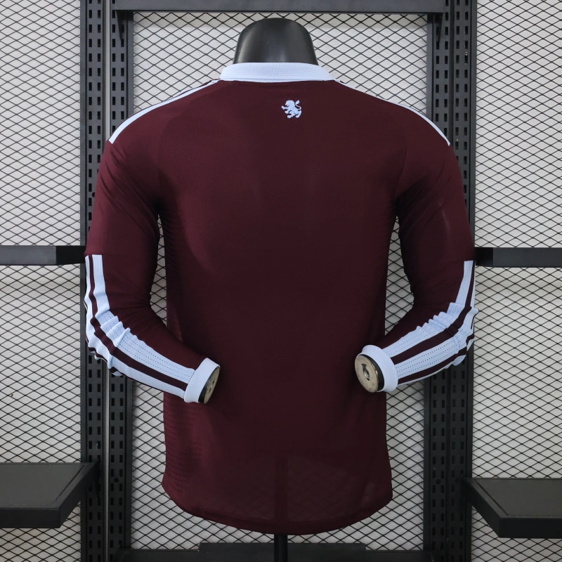 Camiseta Aston Villa Home Equipación 2026/2027 Borgoña (EDICIÓN JUGADOR)
