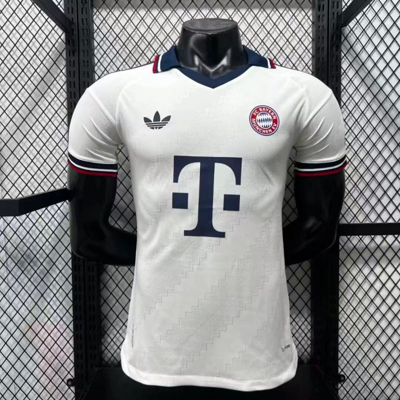 Camiseta Bayern Múnich Away Equipación 2026/2027 Blanco (EDICIÓN JUGADOR)