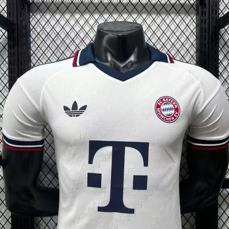 Camiseta Bayern Múnich Away Equipación 2026/2027 Blanco (EDICIÓN JUGADOR)