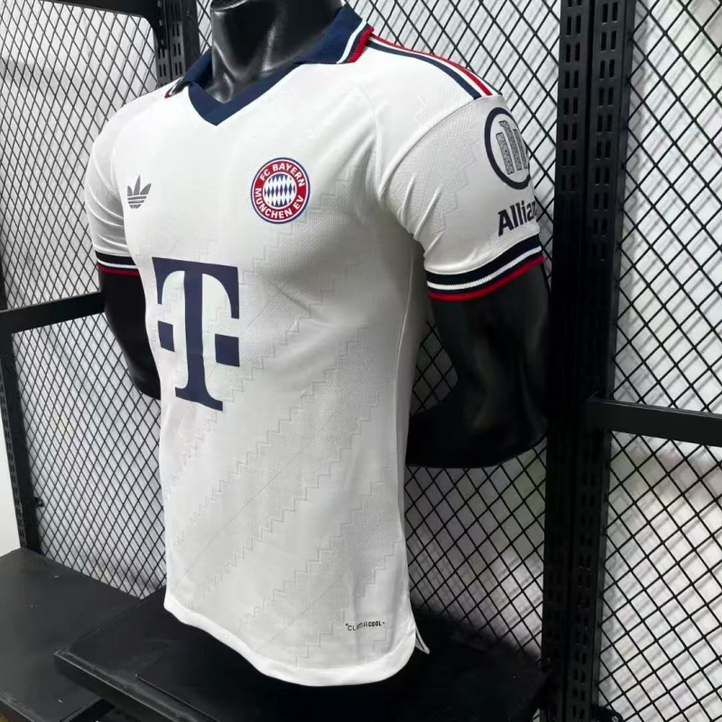 Camiseta Bayern Múnich Away Equipación 2026/2027 Blanco (EDICIÓN JUGADOR)