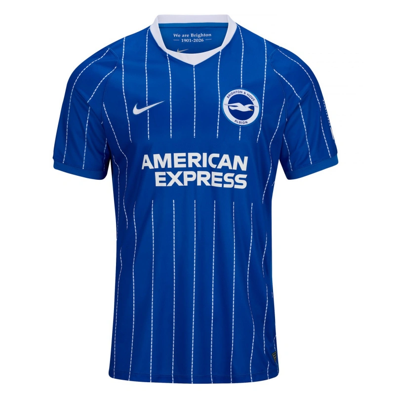 Camiseta Brighton Home Equipación 2026/2027 Azul