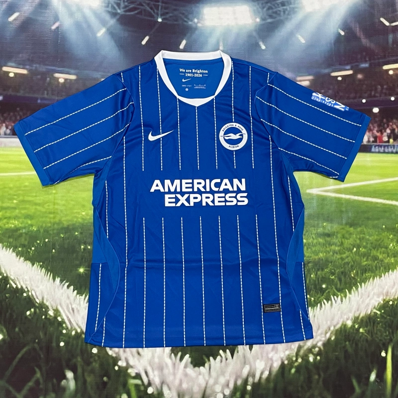 Camiseta Brighton Home Equipación 2026/2027 Azul