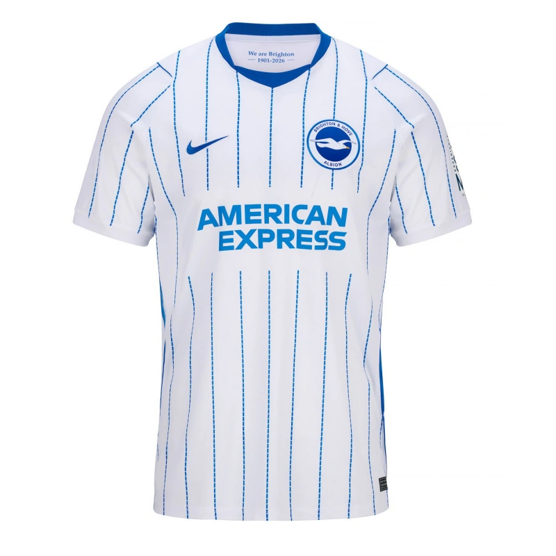 Camiseta Brighton Away Equipación 2026/2027 Blanco
